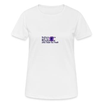 Alice story - Women's Breathable T-Shirt - white - Front - AI Model Female 172 dark (172cm)
