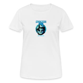 Nightmare King - Women's Breathable T-Shirt - white - Front - AI Model Female 172 dark (172cm)