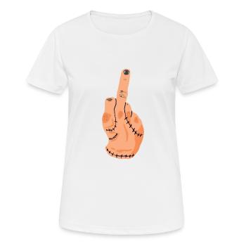 The thing - Women's Breathable T-Shirt - white - Front - AI Model Female 172 dark (172cm)