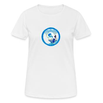 Up to the Sky - T-shirt respirant Femme - blanc - Devant - AI Model Female 172 dark (172cm)