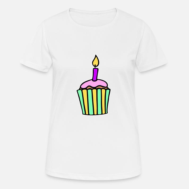 Cupcake - Women's Breathable T-Shirt - white