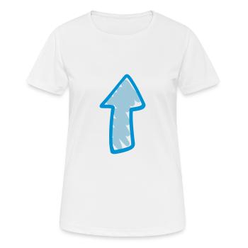 Arrow - Women's Breathable T-Shirt - white - Front - AI Model Female 172 dark (172cm)