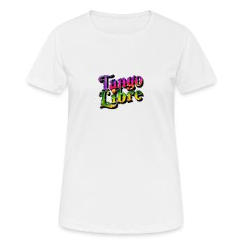 Tango Libre - Women's Breathable T-Shirt - white - Front - AI Model Female 172 dark (172cm)