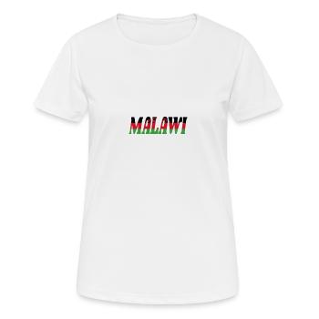 Malawi - Women's Breathable T-Shirt - white - Front - AI Model Female 172 dark (172cm)