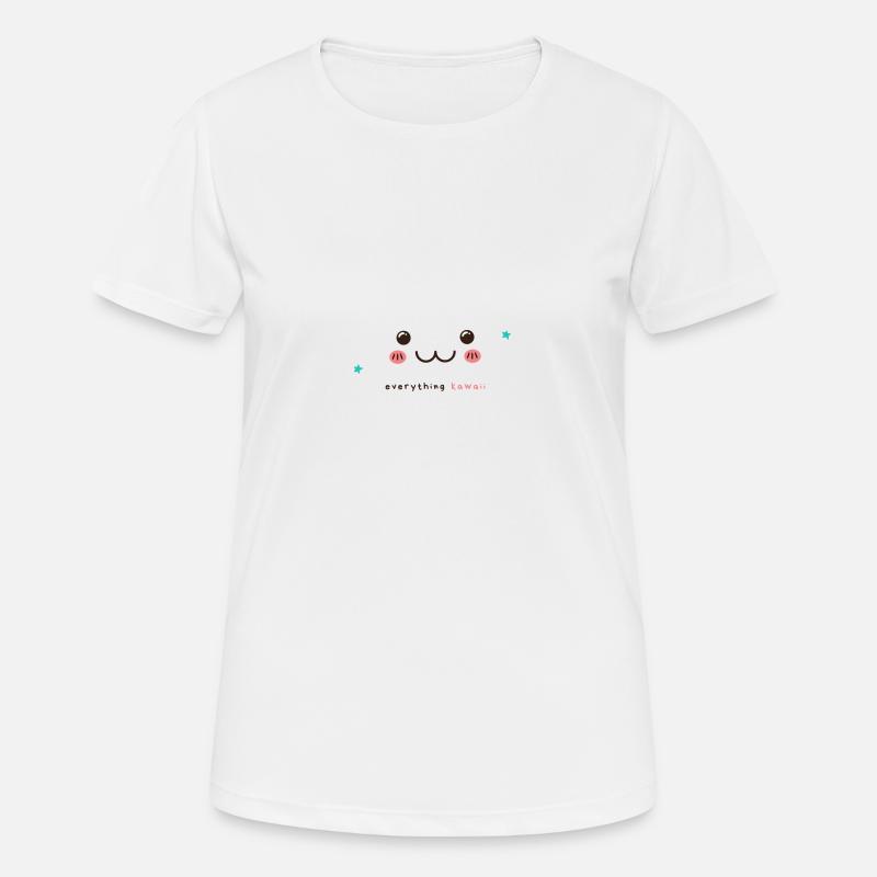 Everything kawaii - Women's Breathable T-Shirt - white