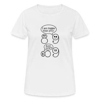 Mathematics - Women's Breathable T-Shirt - white - Front - AI Model Female 172 dark (172cm)