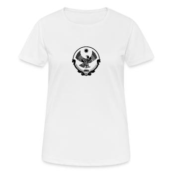 dagestan by caucased4rggz2 - T-shirt respirant Femme - blanc - Devant - AI Model Female 172 dark (172cm)