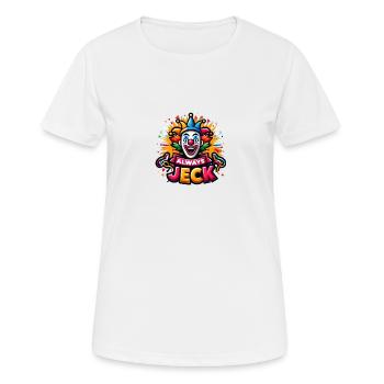 Always Jeck - Women's Breathable T-Shirt - white - Front - AI Model Female 172 dark (172cm)