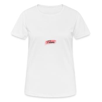 - Message of love, tenderness and happiness - Women's Breathable T-Shirt - white - Front - AI Model Female 172 dark (172cm)