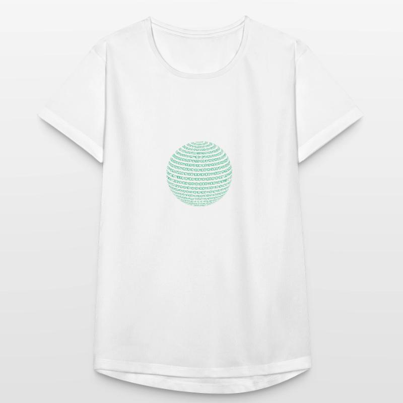 Binärcode Code Informatik Nerd Student Geschenk Frauen T-Shirt atmungsaktiv