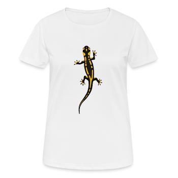 Salamandre de feu - T-shirt respirant Femme - blanc - Devant - AI Model Female 172 dark (172cm)
