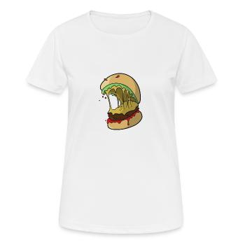 Frankenburger - Frauen T-Shirt atmungsaktiv - Weiß - Vorne - AI Model Female 172 dark (172cm)