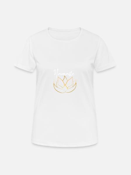 Namaste - Women's Breathable T-Shirt - white