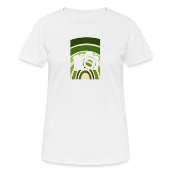 Photographe Photographie - T-shirt respirant Femme - blanc - Devant - AI Model Female 172 dark (172cm)
