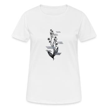 forget Me Not - Women's Breathable T-Shirt - white - Front - AI Model Female 172 dark (172cm)