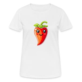 Chili - Women's Breathable T-Shirt - white - Front - AI Model Female 172 dark (172cm)