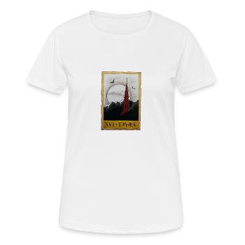 The Tower - Women's Breathable T-Shirt - white - Front - AI Model Female 172 dark (172cm)