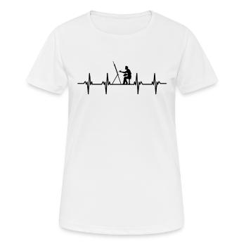 Maler Malerin Zeichnen Zeichner Zeichnerin Farbe - Frauen T-Shirt atmungsaktiv - Weiß - Vorne - AI Model Female 172 dark (172cm)