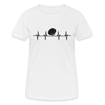 Sea Ocean Water Fish Fish Crab Crab Jellyfish - Women's Breathable T-Shirt - white - Front - AI Model Female 172 dark (172cm)