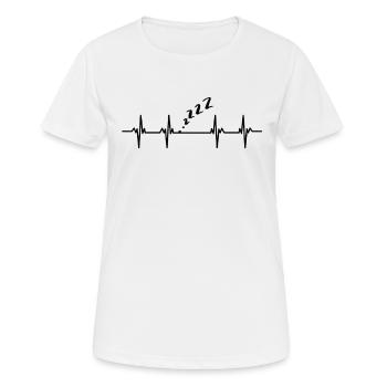 Snorer Snorer Tractor Motor Snoring - Women's Breathable T-Shirt - white - Front - AI Model Female 172 dark (172cm)
