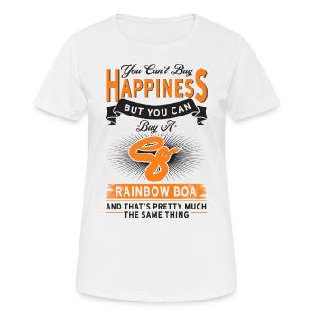 Sie Können Rainbow Boa Kaufen - Frauen T-Shirt atmungsaktiv - Weiß - Vorne - AI Model Female 172 dark (172cm)