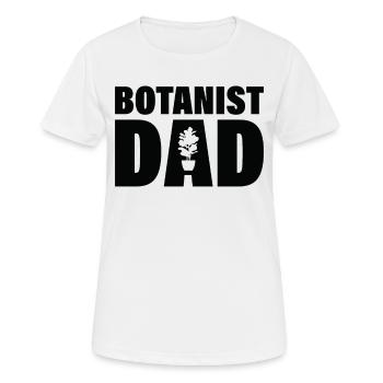 Job - Père botaniste - T-shirt respirant Femme - blanc - Devant - AI Model Female 172 dark (172cm)