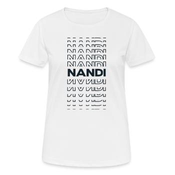 Modern Minimal Stadt - Fiji Nandi - Frauen T-Shirt atmungsaktiv - Weiß - Vorne - AI Model Female 172 dark (172cm)