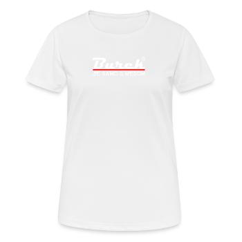 Burek Spécialités des Balkans - T-shirt respirant Femme - blanc - Devant - AI Model Female 172 dark (172cm)