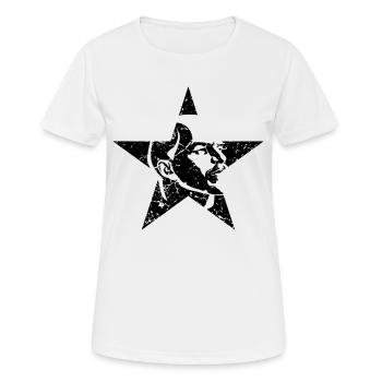 Lenin Sowjetunion Kommunismus - Frauen T-Shirt atmungsaktiv - Weiß - Vorne - AI Model Female 172 dark (172cm)