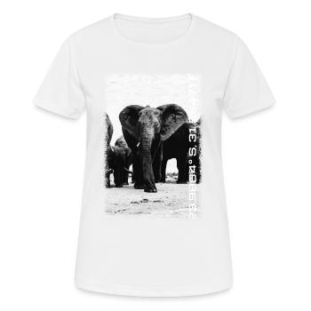 Kruger Series: Family Gathering - Women's Breathable T-Shirt - white - Front - AI Model Female 172 dark (172cm)