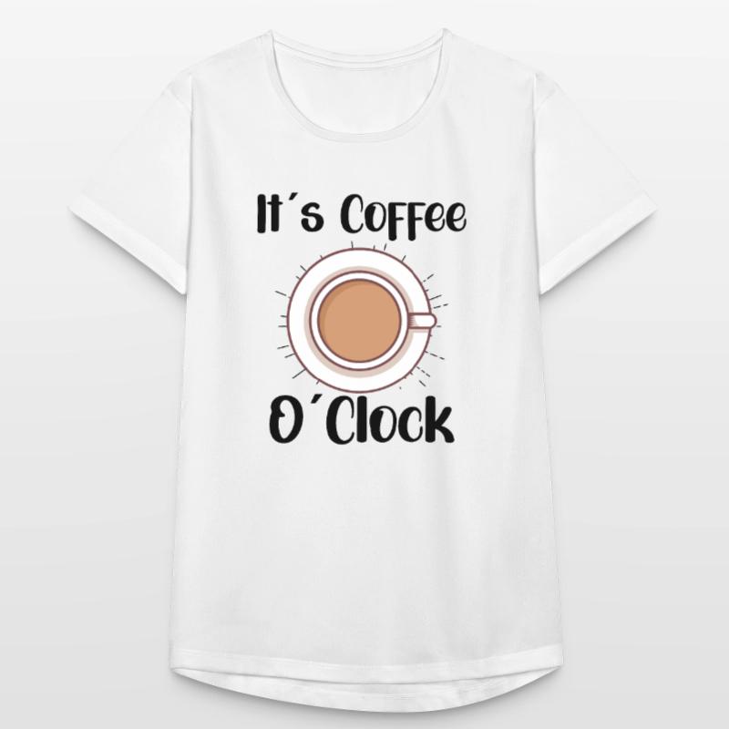Coffee Lover Caffeine Molecule Java Latte Espresso Frauen T-Shirt atmungsaktiv