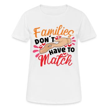 Funny Adoption Adoption Day Gifts - Women's Breathable T-Shirt - white - Front - AI Model Female 172 dark (172cm)