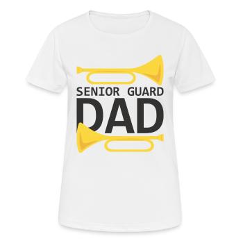 Fanfare Clarinettiste École de musique de répétition - T-shirt respirant Femme - blanc - Devant - AI Model Female 172 dark (172cm)
