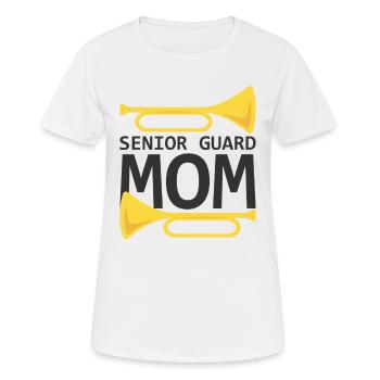 Marching Band Clarinetist School Rehearsal Music - Women's Breathable T-Shirt - white - Front - AI Model Female 172 dark (172cm)