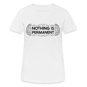 Stroke Survivor Stroke Awareness - Women's Breathable T-Shirt - white - Front - AI Model Female 172 dark (172cm)
