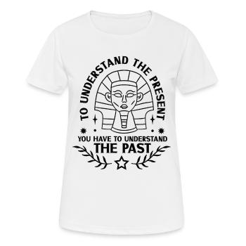 History historian History - Women's Breathable T-Shirt - white - Front - AI Model Female 172 dark (172cm)