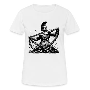 Jules César Histoire romaine Empire romain - T-shirt respirant Femme - blanc - Devant - AI Model Female 172 dark (172cm)