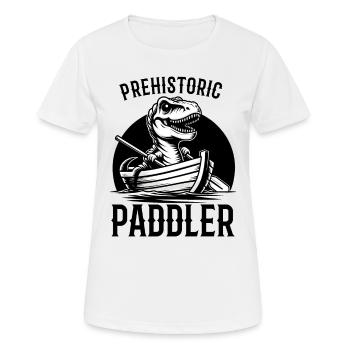 Navigation de plaisance Papa Bateau Capitaine Ponton Sailor Croisière - T-shirt respirant Femme - blanc - Devant - AI Model Female 172 dark (172cm)