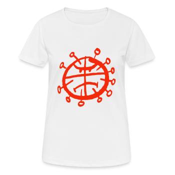 Halloween Halloween Halloween Halloween Halloween - T-shirt respirant Femme - blanc - Devant - AI Model Female 172 dark (172cm)