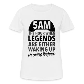 Gamer gamers Gamer saying for gamers - Women's Breathable T-Shirt - white - Front - AI Model Female 172 dark (172cm)