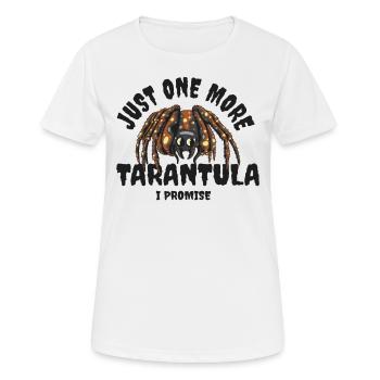 Tarentule Arachnide de compagnie - T-shirt respirant Femme - blanc - Devant - AI Model Female 172 dark (172cm)