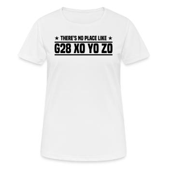 Problèmes de tolérance des mécaniciens du CNC - T-shirt respirant Femme - blanc - Devant - AI Model Female 172 dark (172cm)