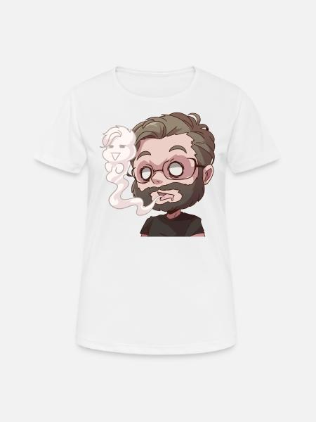 KO Manny - Frauen T-Shirt atmungsaktiv - Weiß