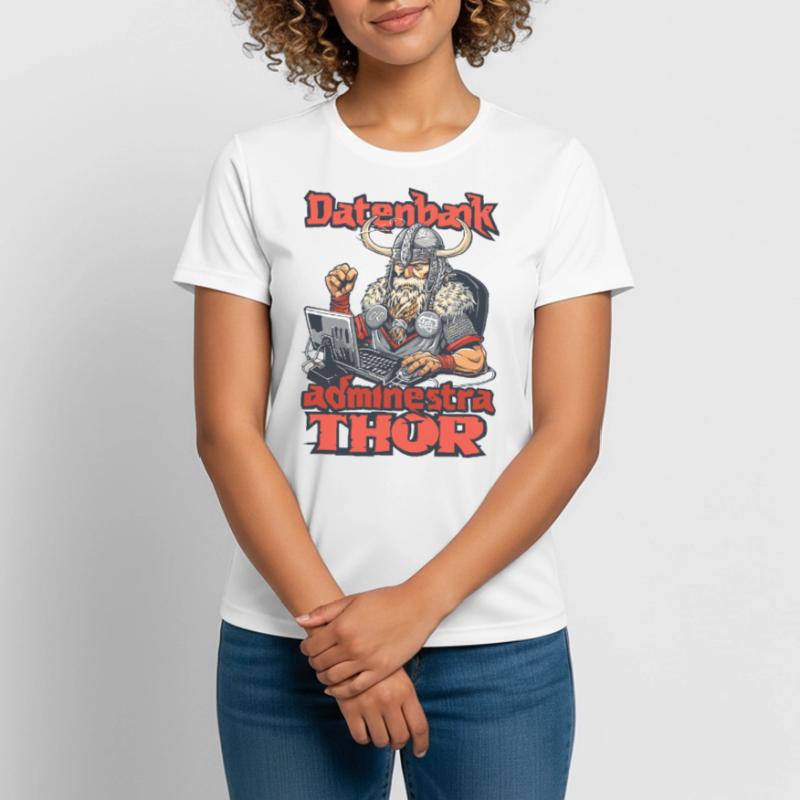 Database Administrator Coding Data Analyst Women's Breathable T-Shirt