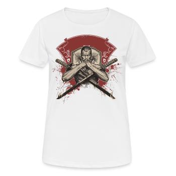 Arnis Eskrima Kali Fma - Women's Breathable T-Shirt - white - Front - AI Model Female 172 dark (172cm)