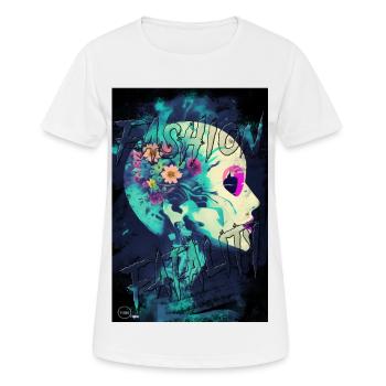 FASHION FATALITY 4 By Yume Origins - Women's Breathable T-Shirt - white - Front - AI Model Female 172 dark (172cm)