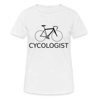 CHEMISE CYCOLOGUE - T-shirt respirant Femme - blanc - Devant - AI Model Female 172 dark (172cm)