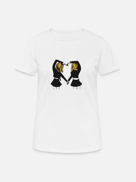 Womencontest - together we are strong - love! :) - Women's Breathable T-Shirt - white