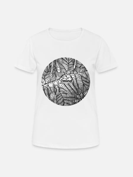 Tee Tree Mind Map - Women's Breathable T-Shirt - white