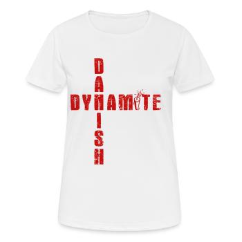 Danish Dynamite - Frauen T-Shirt atmungsaktiv - Weiß - Vorne - AI Model Female 172 dark (172cm)